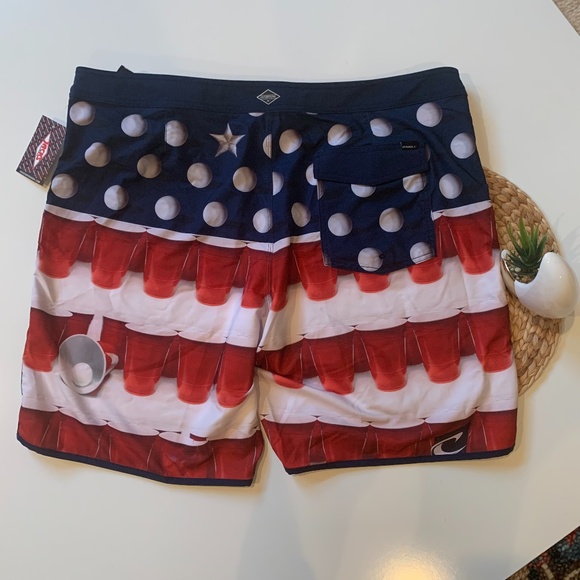 O'NEILL Hyperfreak Beer Pong Swim Boardshort 42 NW - Picture 3 of 9